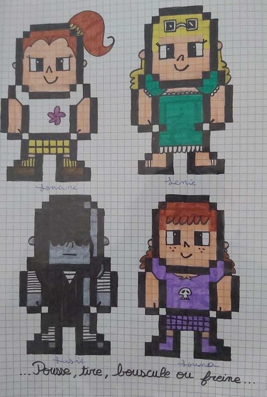 Pixel Art Bienvenue Chez Les Loud Bienvenue chez les Loud